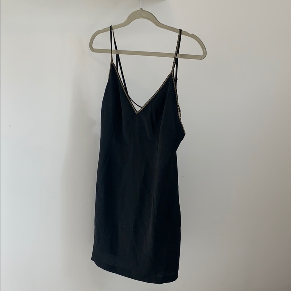 Arc & Co | Detailed Back Mini Dress